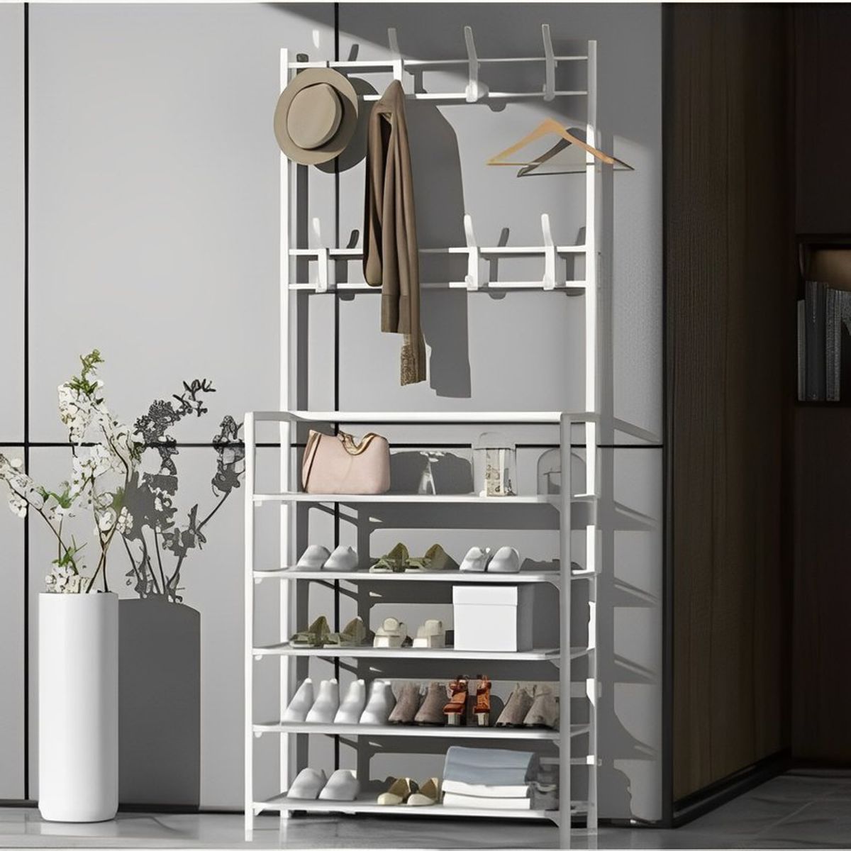 INSPIRA - Estante organizador zapatera multiusos 5 niveles