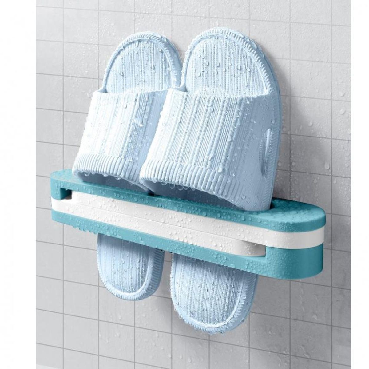 GENERICO - Organizador-de-baño-colgador-de-sandalias-y-toallasaprueba-de-agua