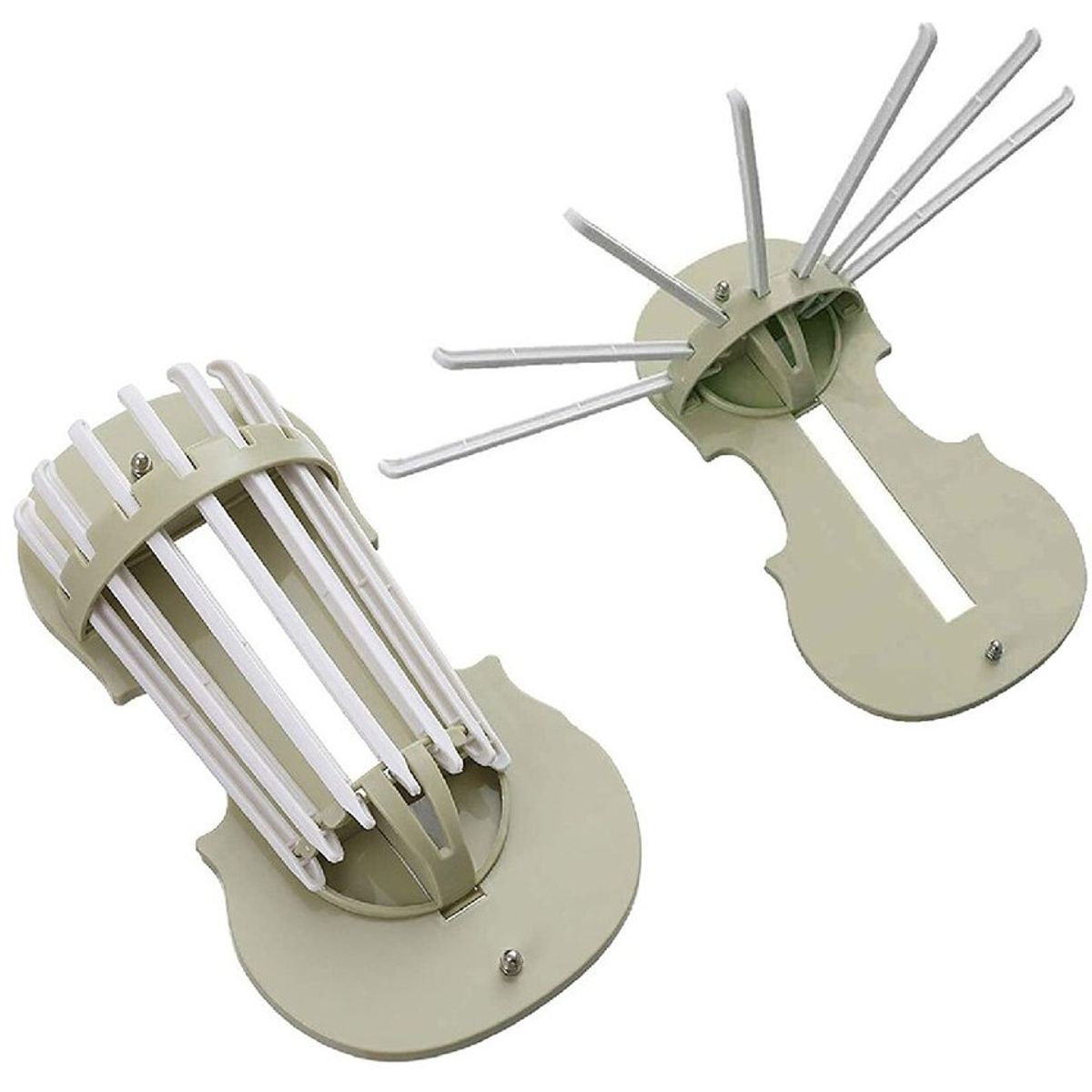 GENERICO - Estante extraíble retráctil multifuncional 7 en 1 montado en la pared sin perforaciones verde