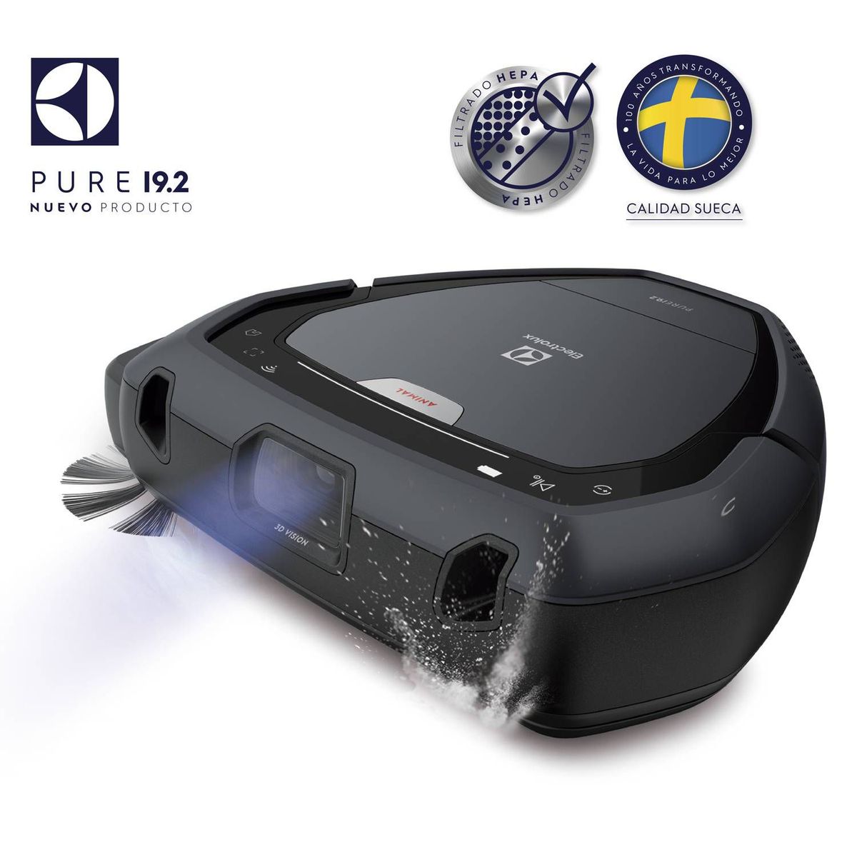 ELECTROLUX - Aspiradora Robotica PURE I92 Electrolux PI92-4SGM