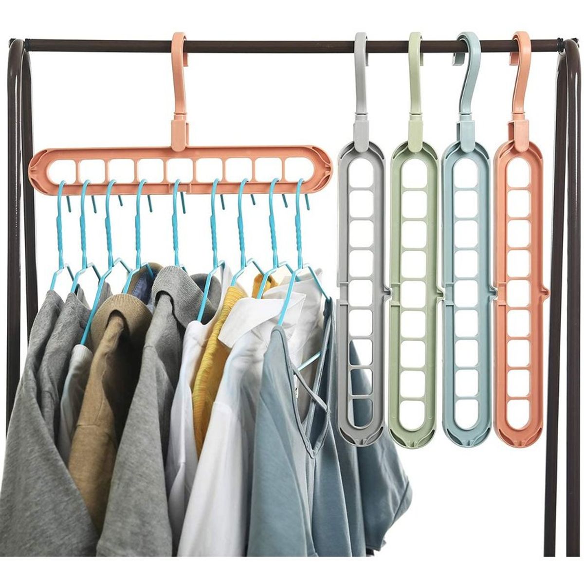 GENERICO - Colgador-organizador-ropa-perchera-magic-clothes-hanger