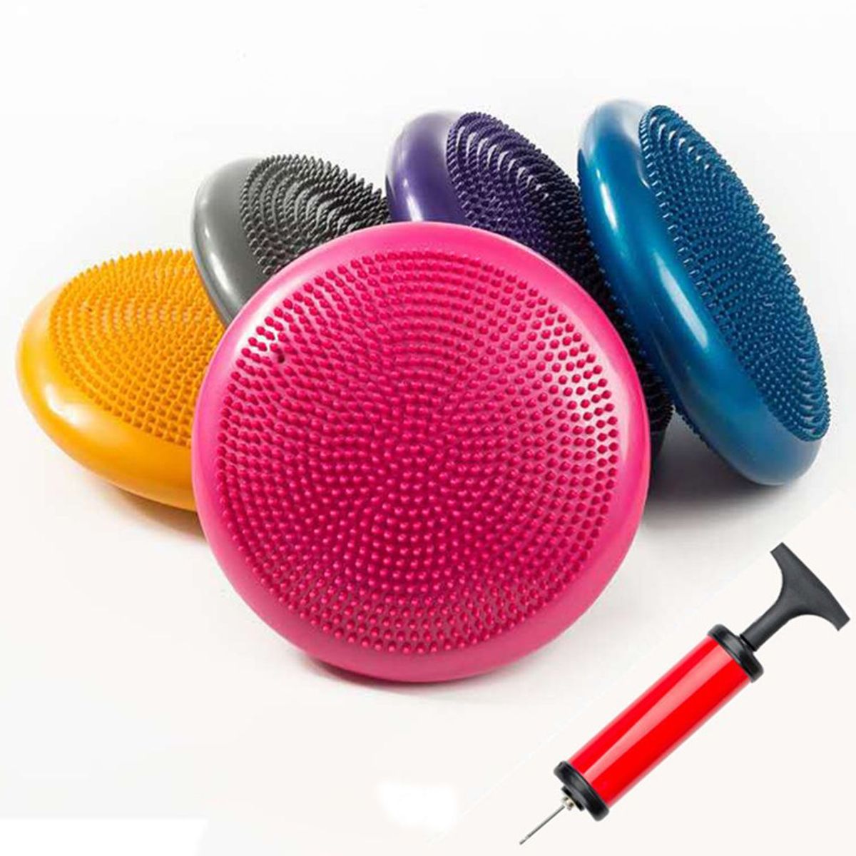 HOLGU - Disco Balance Pilates Yoga Air Pad Medio Bosu