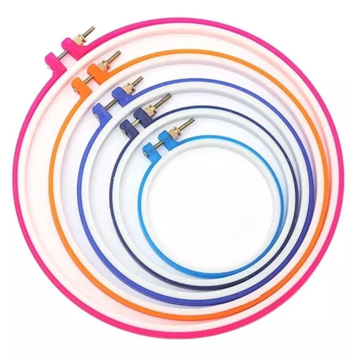 GENERICO - Bastidores Set De Agujas Mágica Bordado 50 Hilos De Bordar