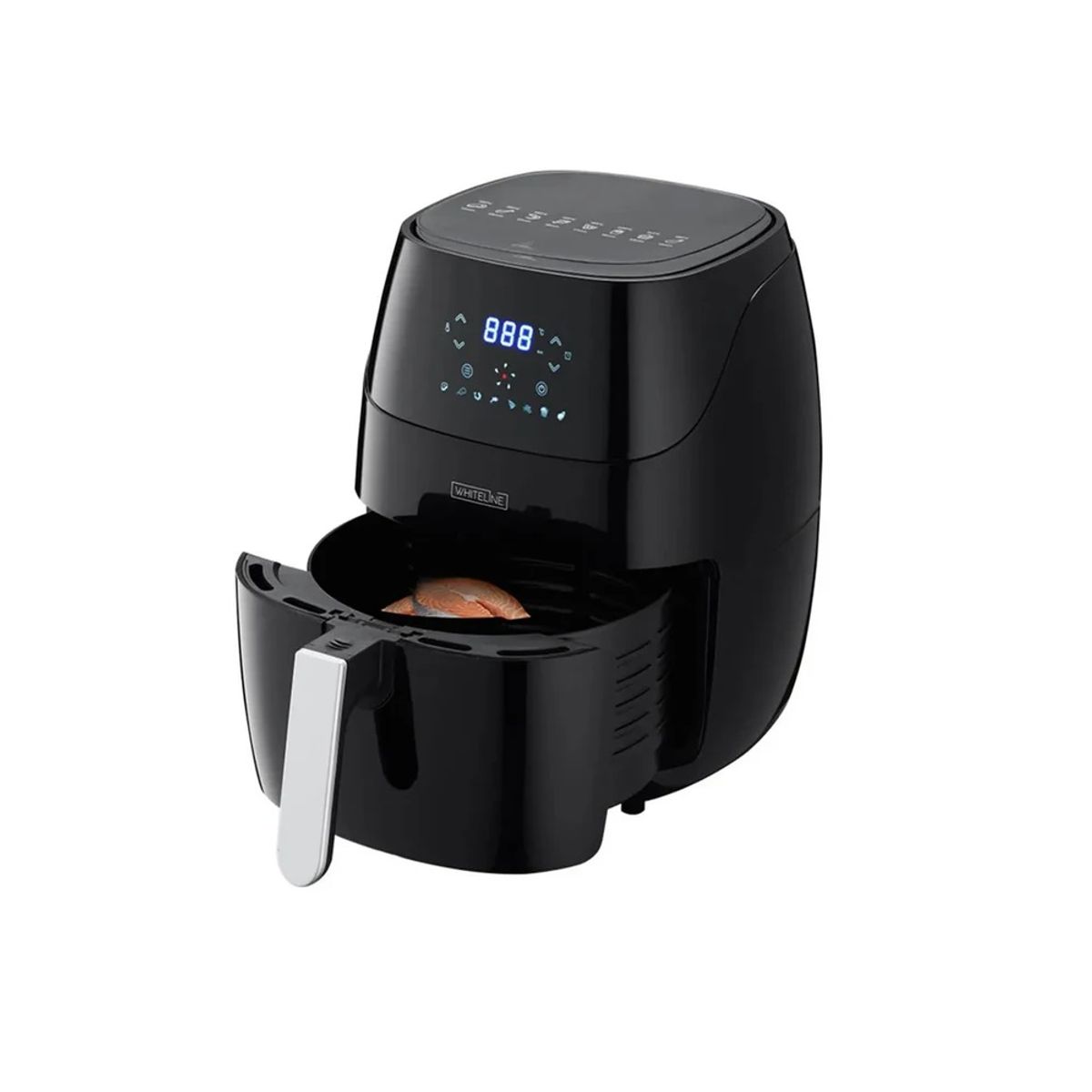 WHITELINE - Freidora de Aire Digital de 4 5L Whiteline DH-202 Negro