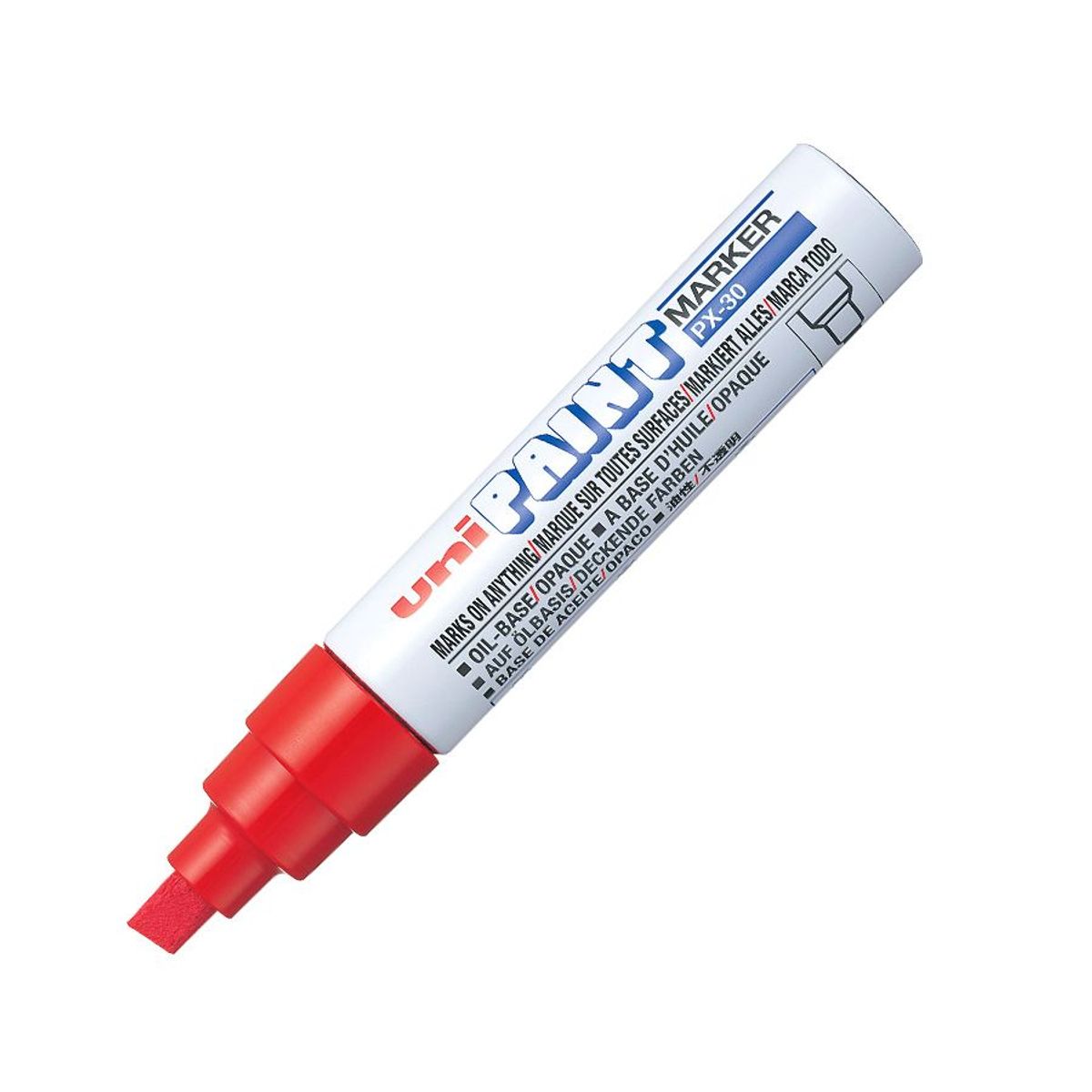 UNI BALL - UNI PX-30 Marcador de pintura permanente Rojo