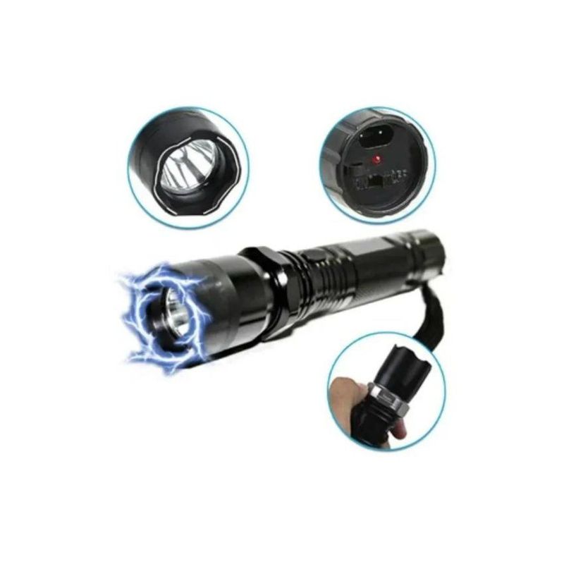 GENERICO - Linterna laser electro shock defensa personal