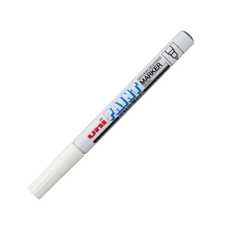UNI BALL - UNI PX-203 Marcador de pintura permanente Blanco