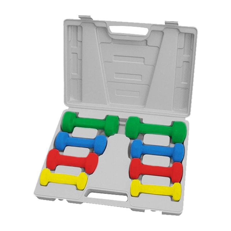 ULTIMATE FITNESS - Set Mancuernas 10 kg con Maleta