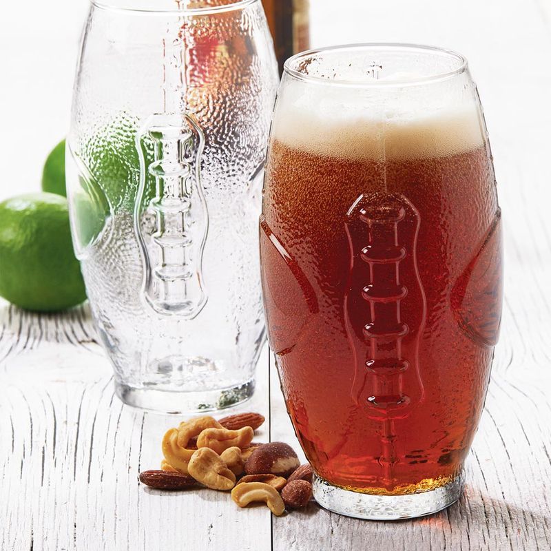 LIBBEY - Vaso Cervecero Football 4 Piezas 680 ml. / 23 oz