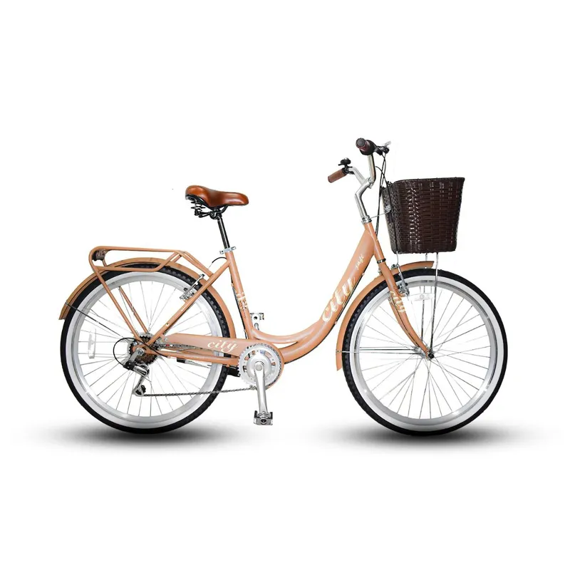 JAFI - Bicicleta de paseo Jafi Selene 26 Marron