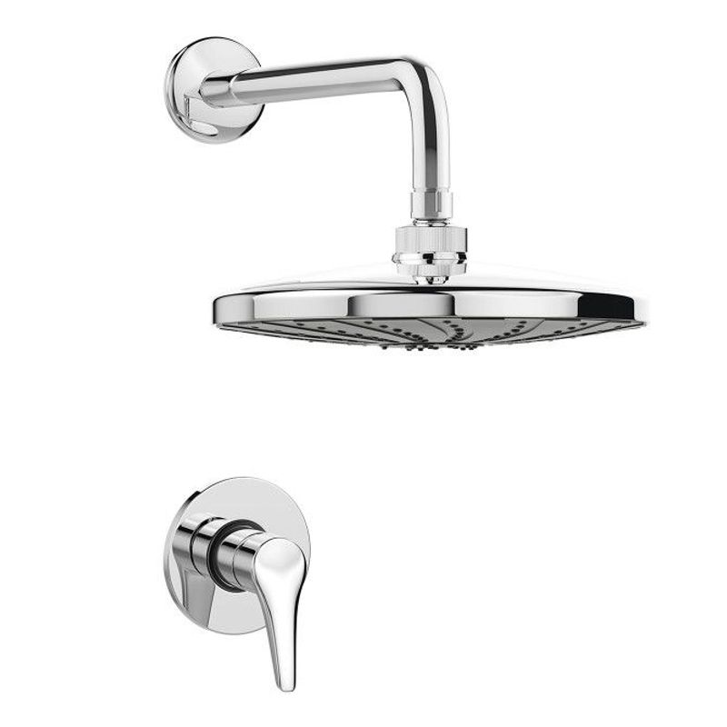 ITALGRIF - Mezcladora monocomando para ducha barbados cromado Italgrif