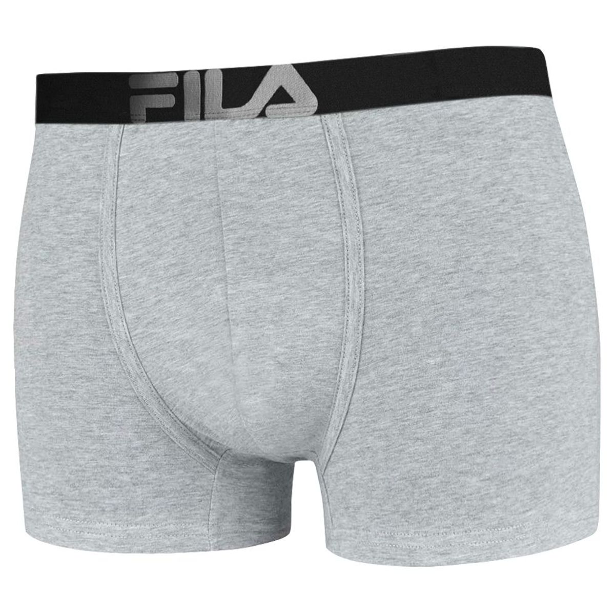 FILA - Pack x3 Bóxer Fila Pretina Ancha Plomo Claro