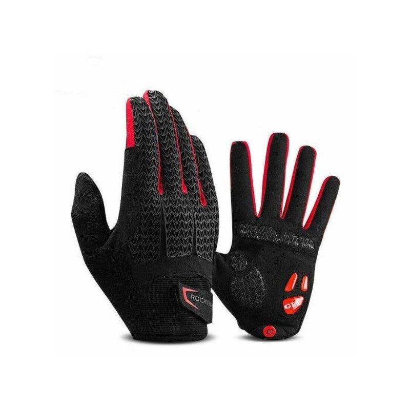 ROCKBROS - Guantes Ciclismo Gel S169-1B RojoTalla XL