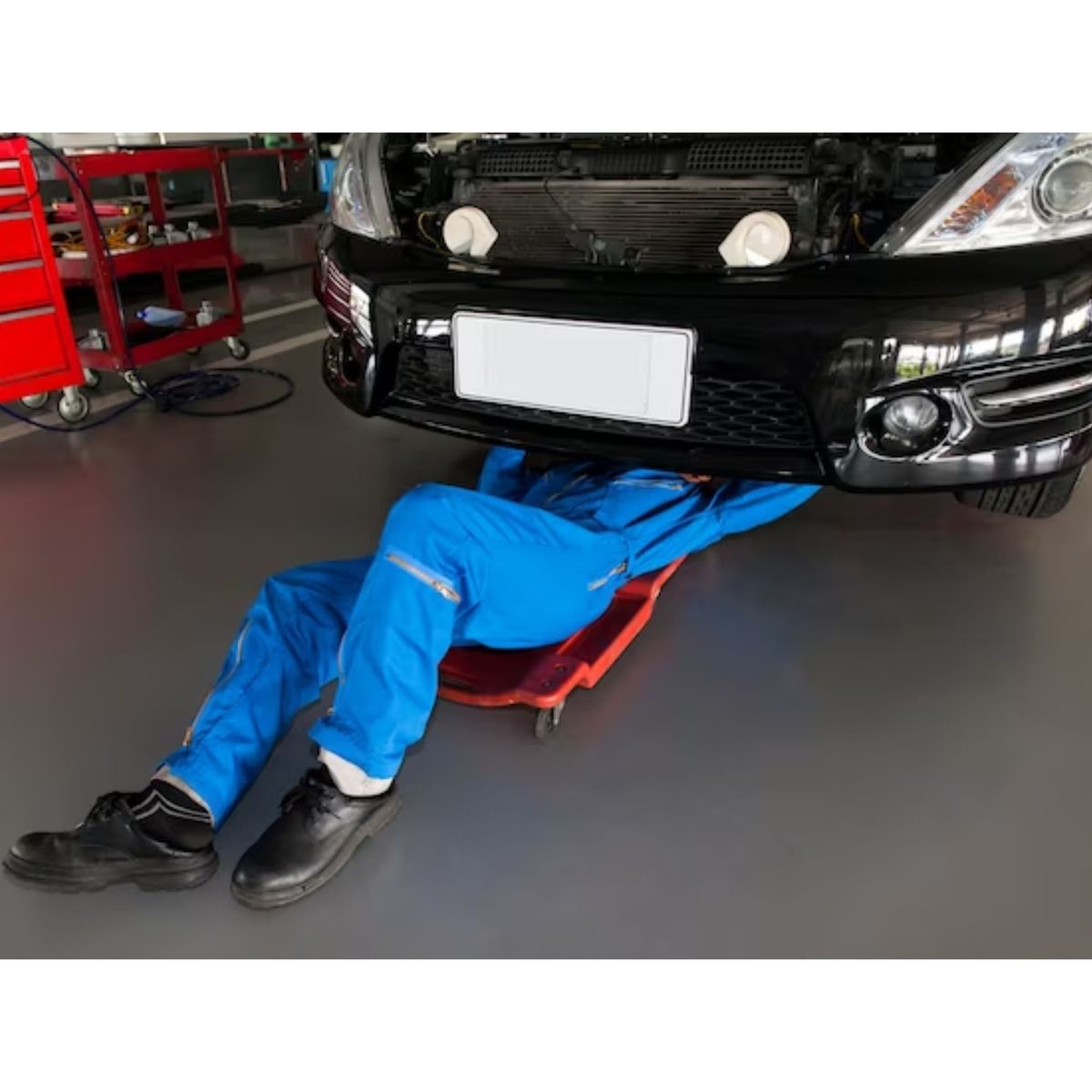 TRUPER - Cama De Plástico 102cm Para Mecánico - Truper