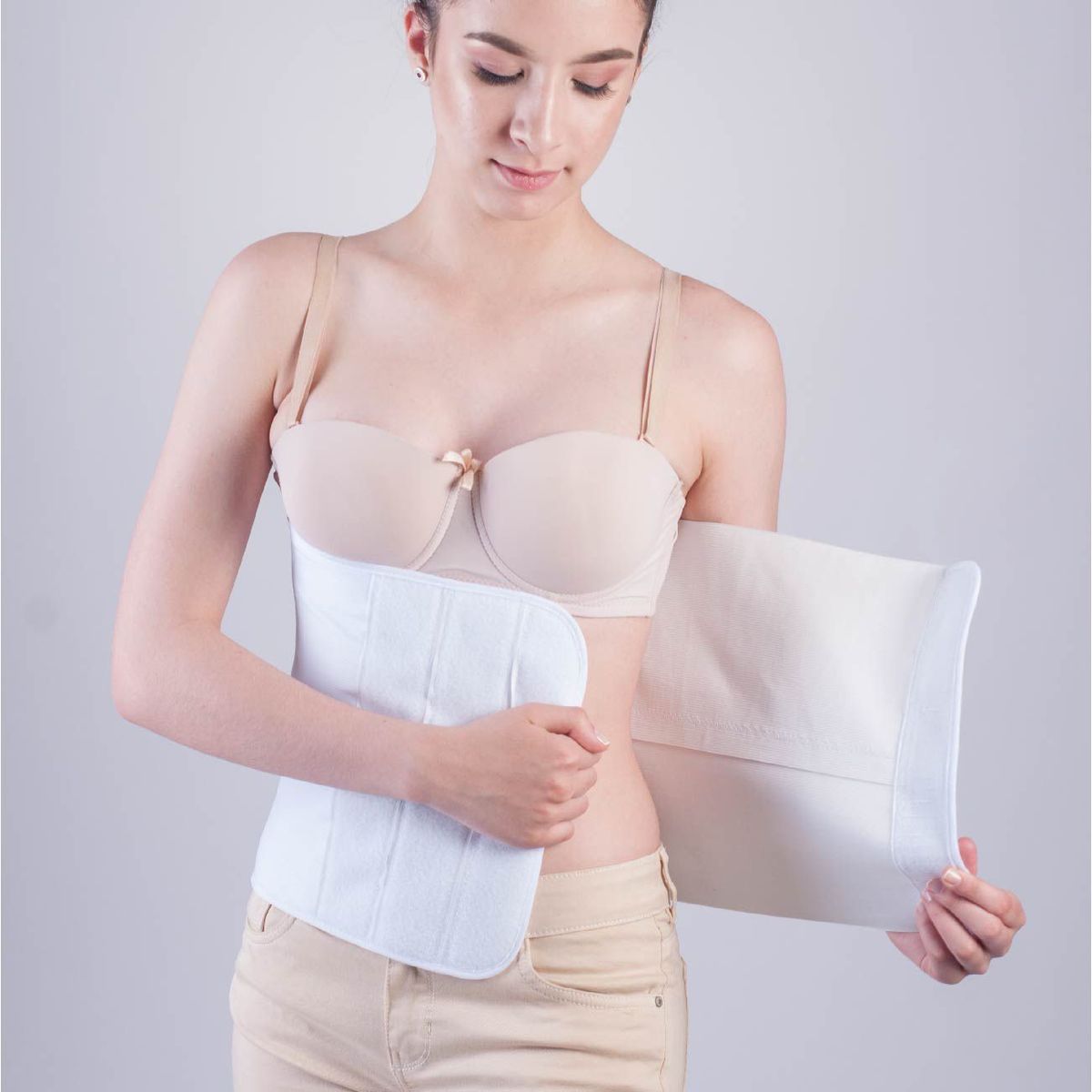 COVER - Faja Post. Operatoria Algodón 30 cm COVER Talla XL