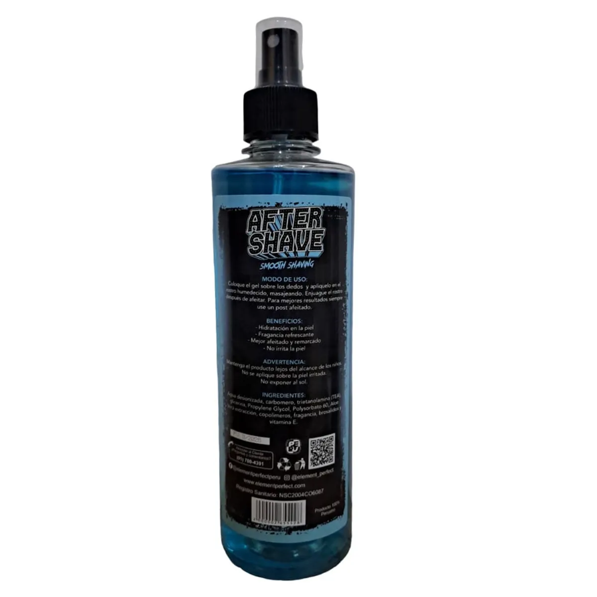 ELEMENT - After Shave Element Perfect Calma Irritación y Tratamiento post-afeitado 500ml Azul