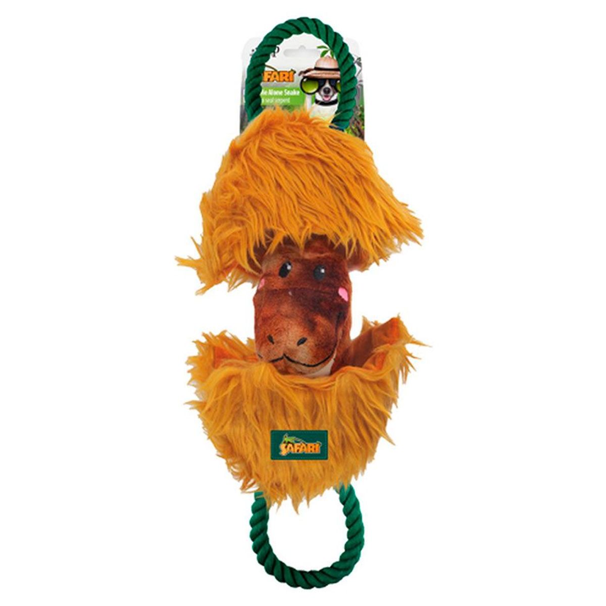 ALL FOR PAWS - Juguete para Perros PelucheConda Anaconda con sonido único