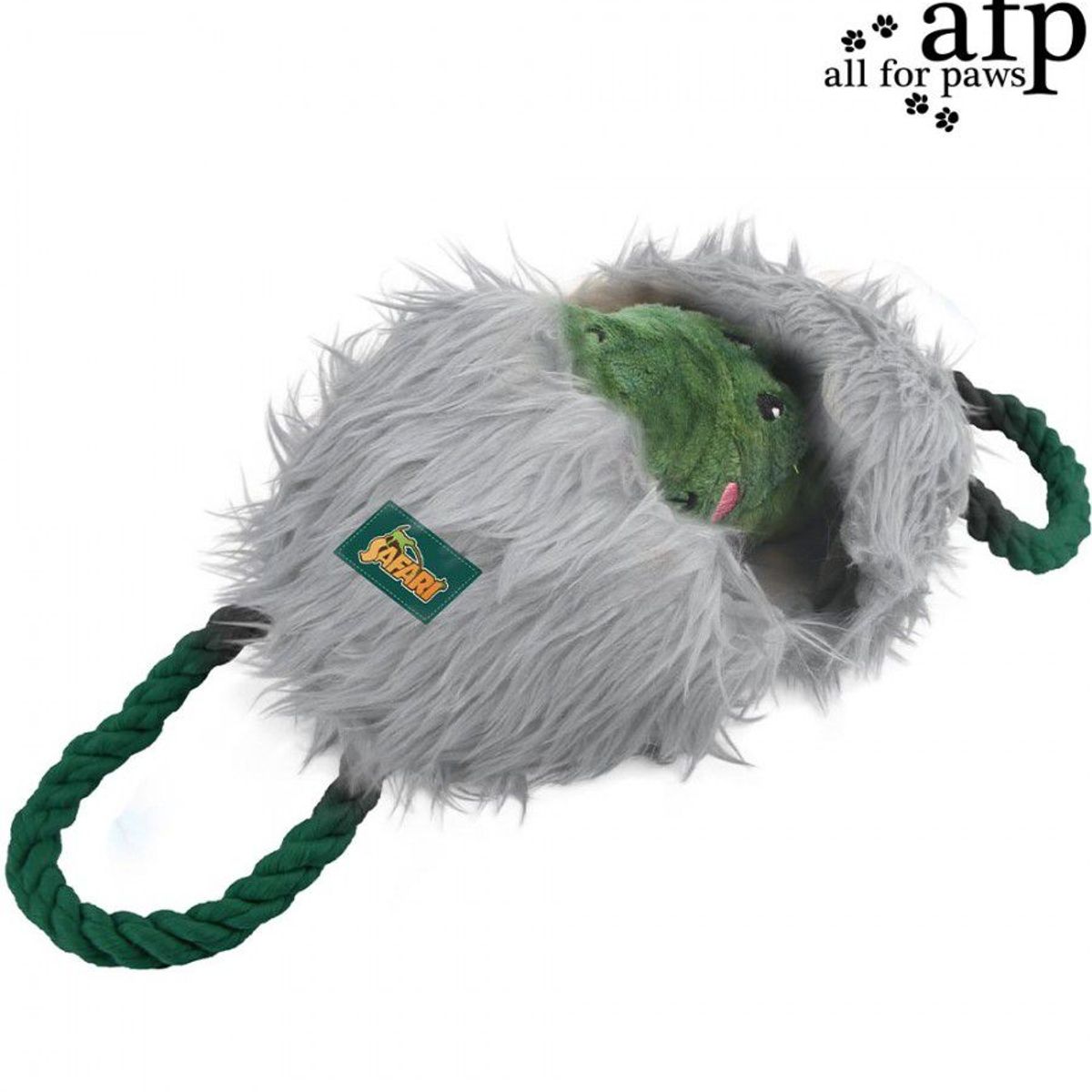 ALL FOR PAWS - Juguete para Perros Peluche Drilo Cocodrilo con sonido único