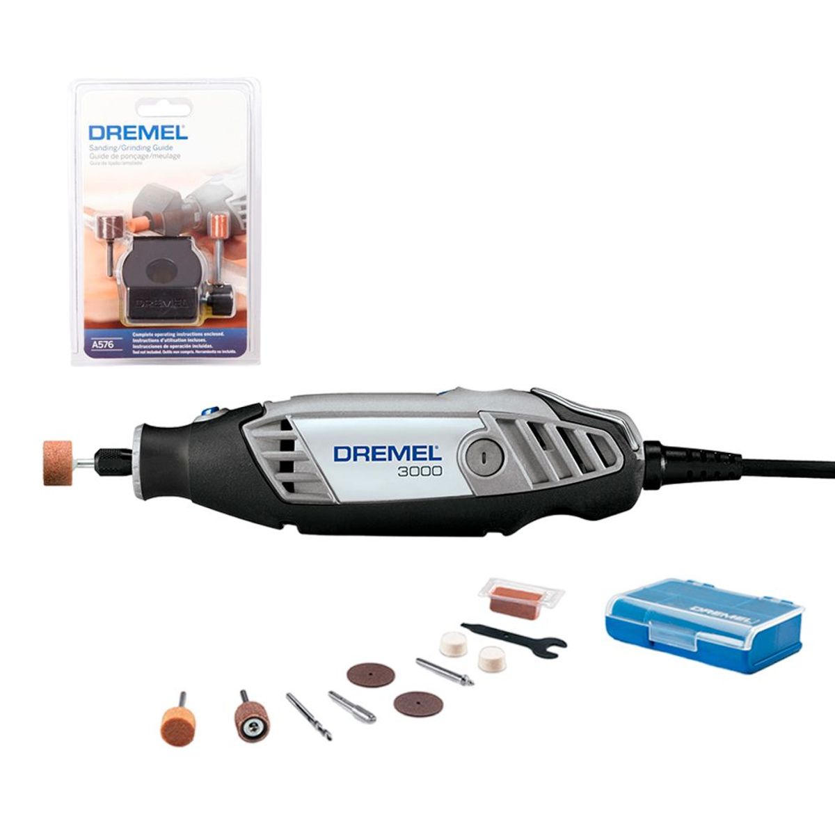 DREMEL - Combo Dremel 3000 + Guía De Lijado