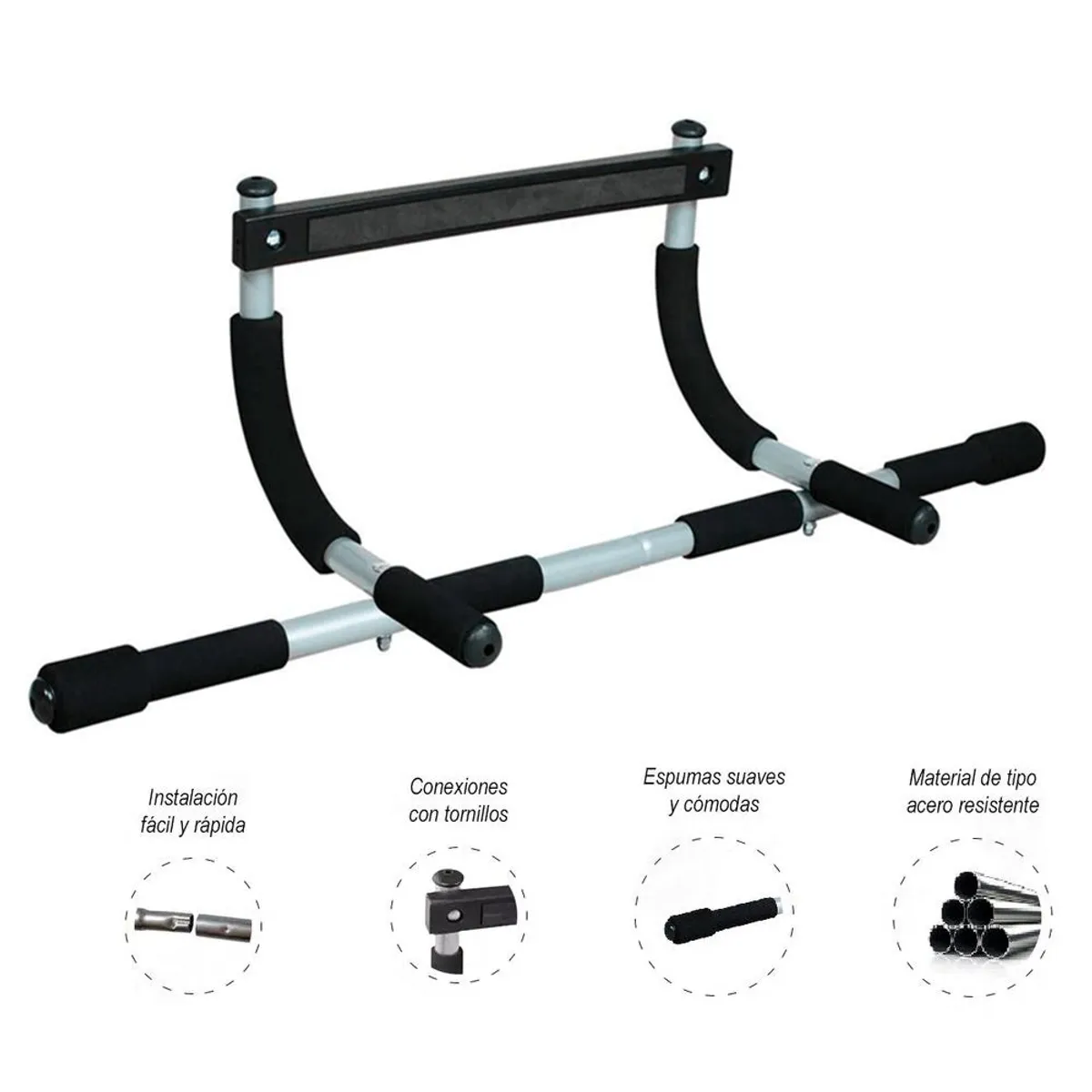 HOLGU - Barra Multifuncional De Entrenamiento Paralelas - Iron Gym