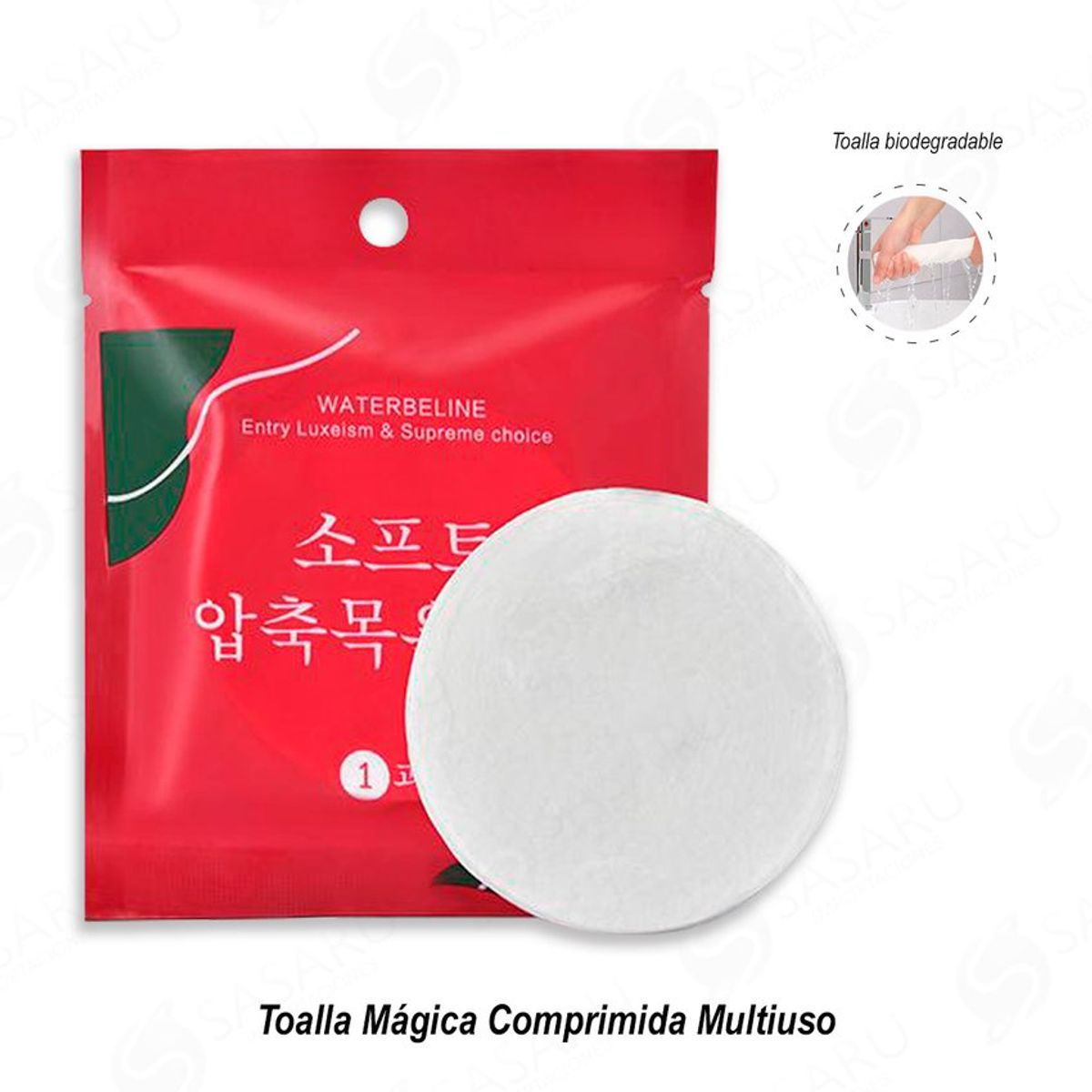 GENERICO - Toalla mágica comprimida