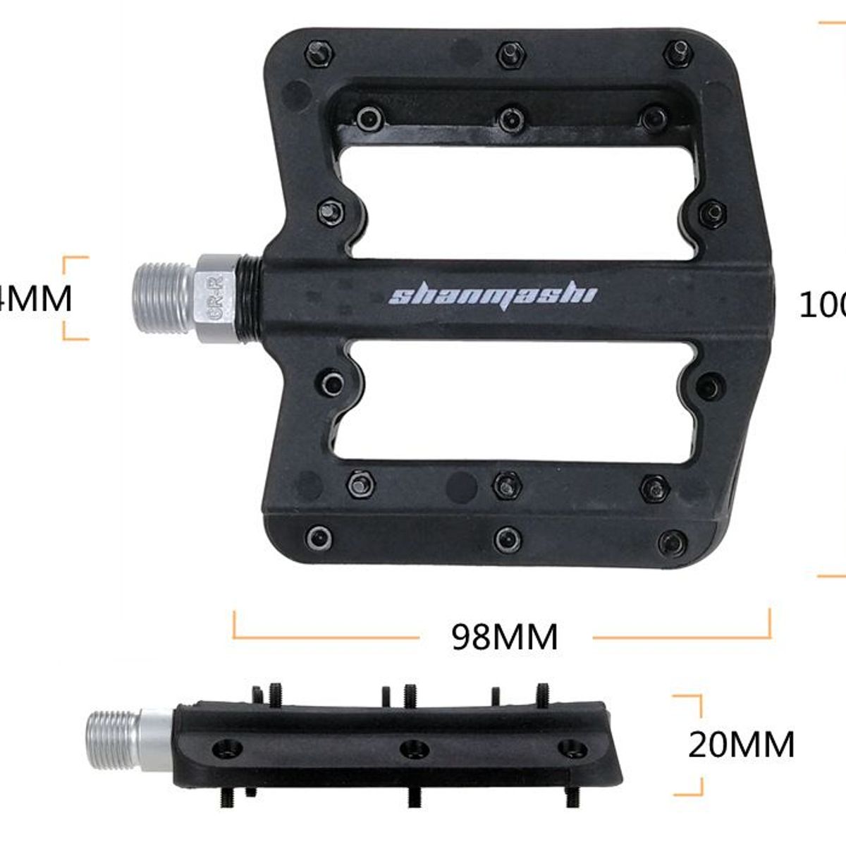 GENERICO - PEDAL DE NYLON SHANMASHI ROJO