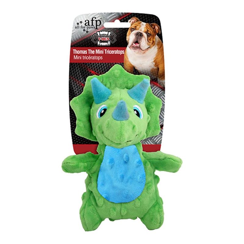 ALL FOR PAWS - Peluche para perros -  El Mini triceratops Thomas