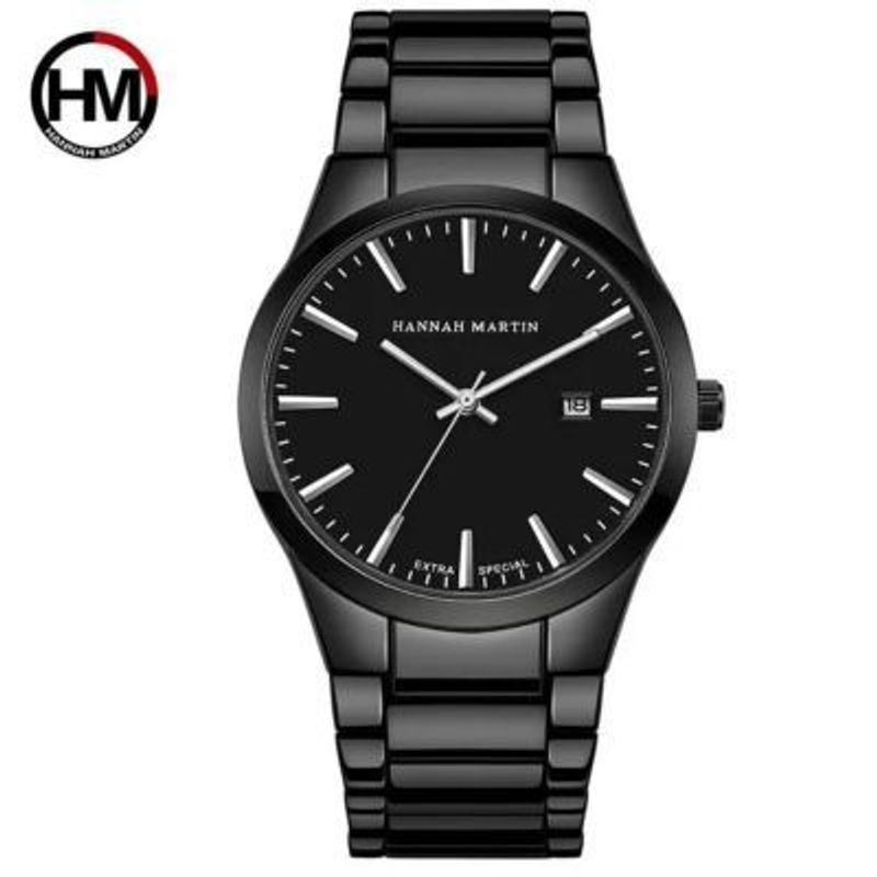 HANNAH MARTIN - Reloj Hannah Martin Acero Negro HAN-20