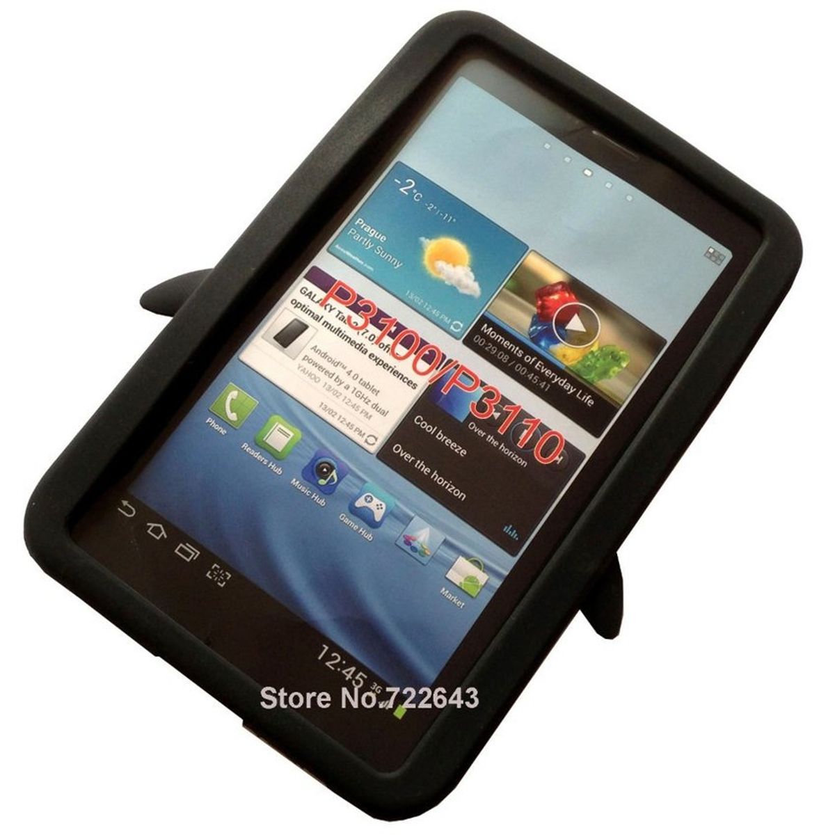 GENERICO - Funda de silicona  3d lindo pingüino soft gel  para samsung galaxy