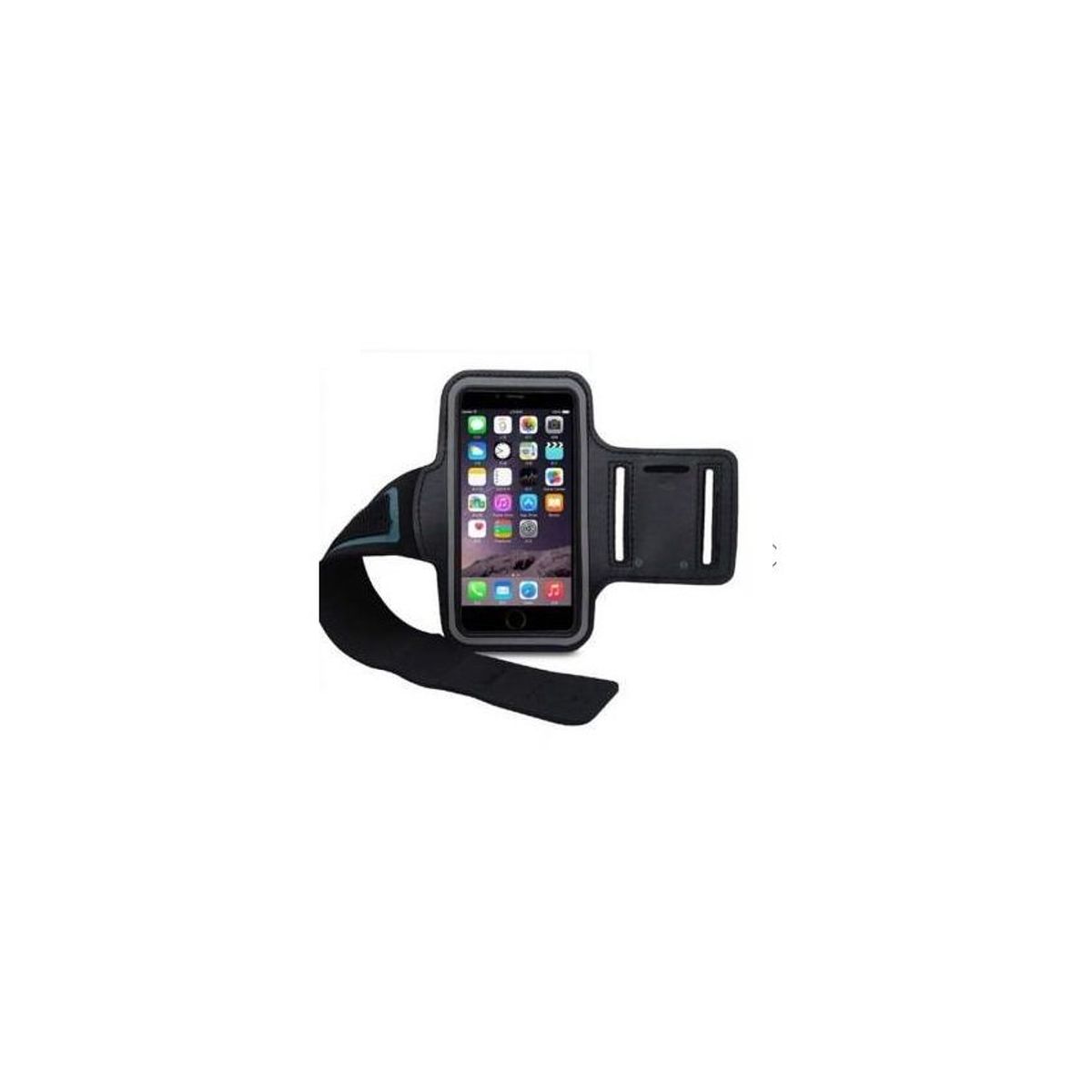GENERICO - Brazalete deportivo para apple iphone 5 / 5s funda negro