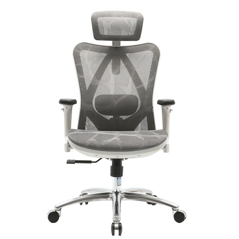 DECORPLAS - Silla Giratoria Ergonómica Gerencial Qatar Colors Dark Grey