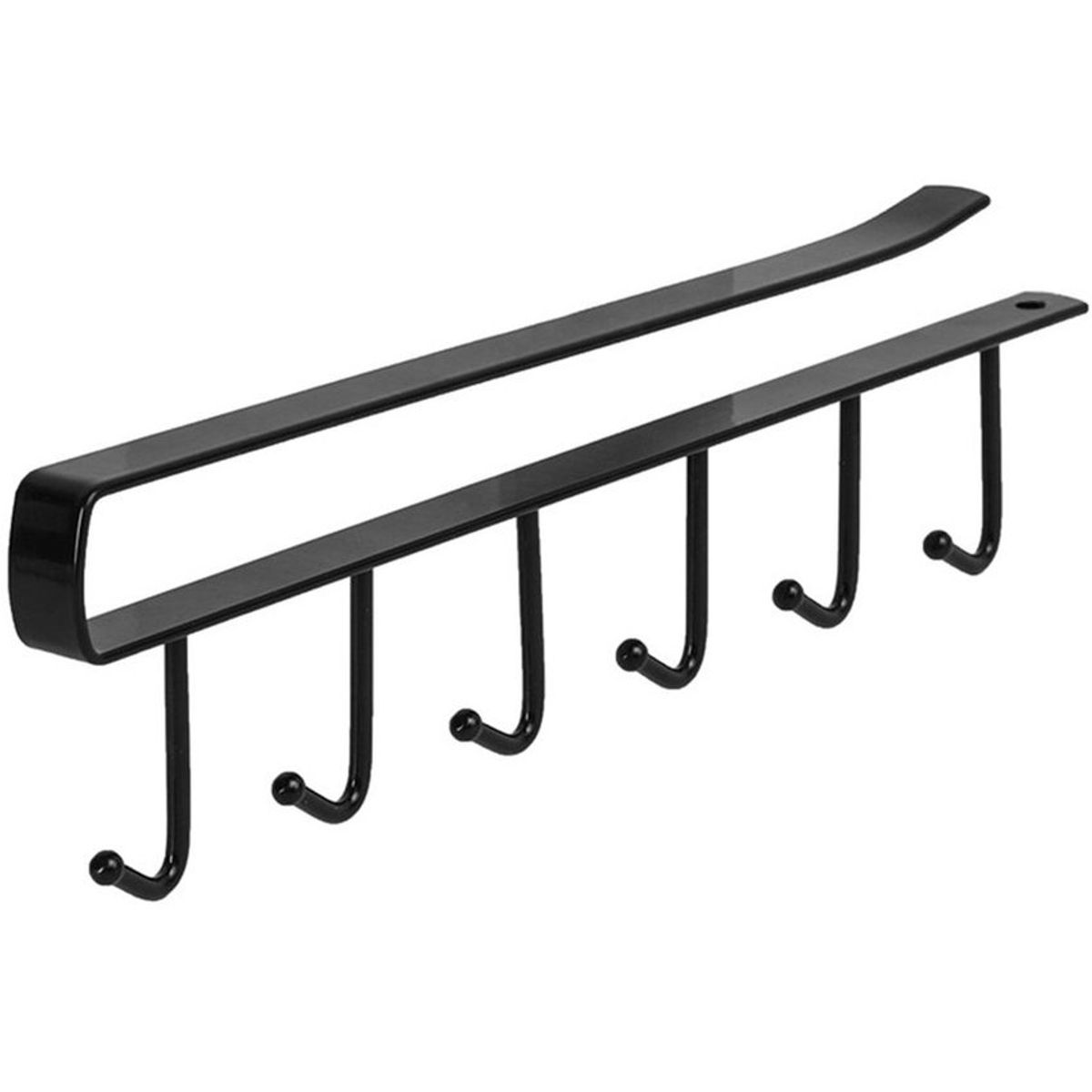 GENERICO - 6 ganchos de metal  organizador de cocina de armario de taza