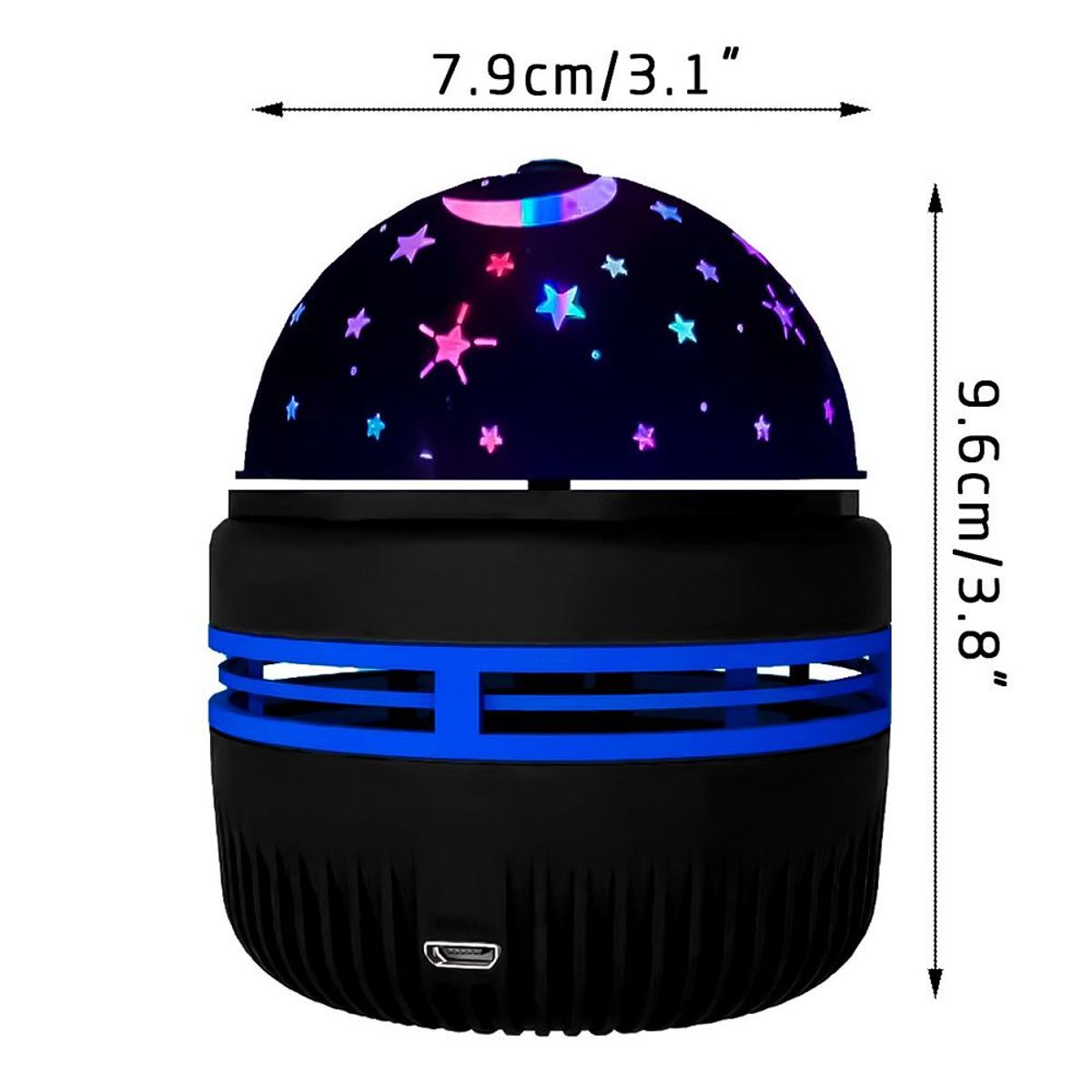 OTTOWARE - Mini Lámpara Proyector de Estrellas