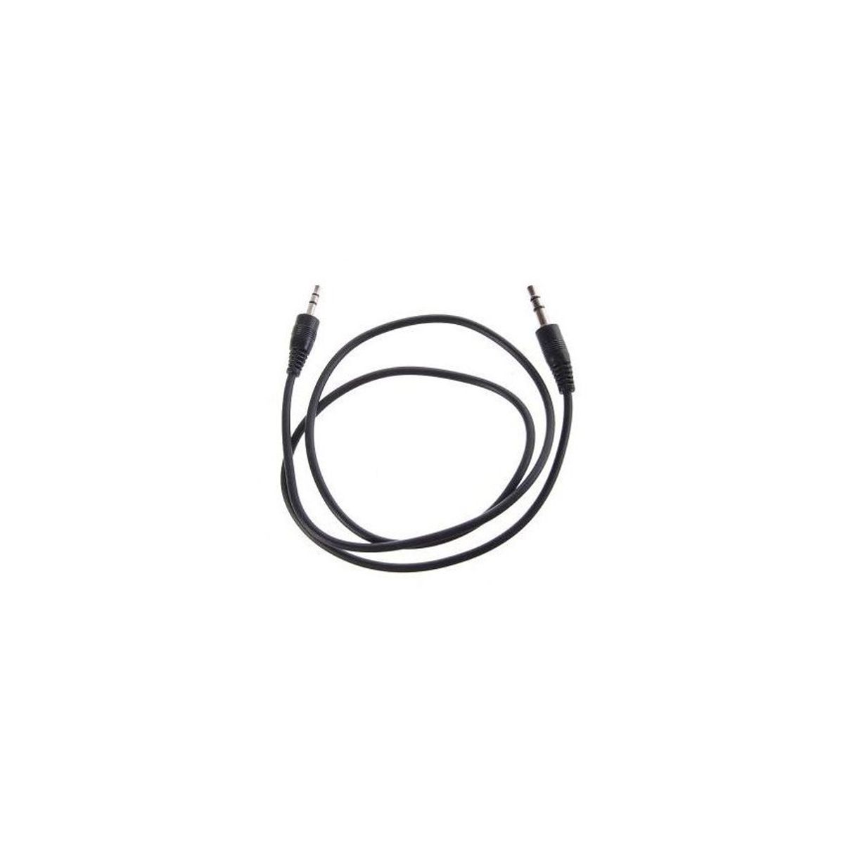 GENERICO - 35mm macho a 25mm macho cable de audio 50cm-length negro