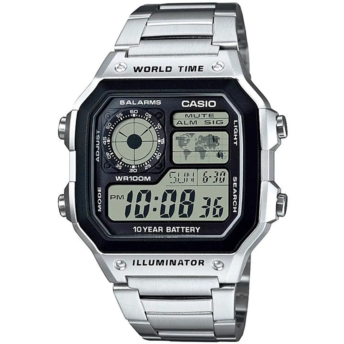 CASIO - Reloj Casio AE-1200WHD-1AV Hombre