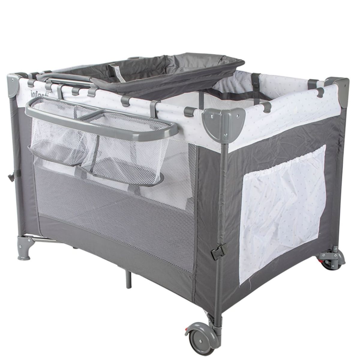 INFANTI - Cuna Corral Pack and Play Always Together Plomo