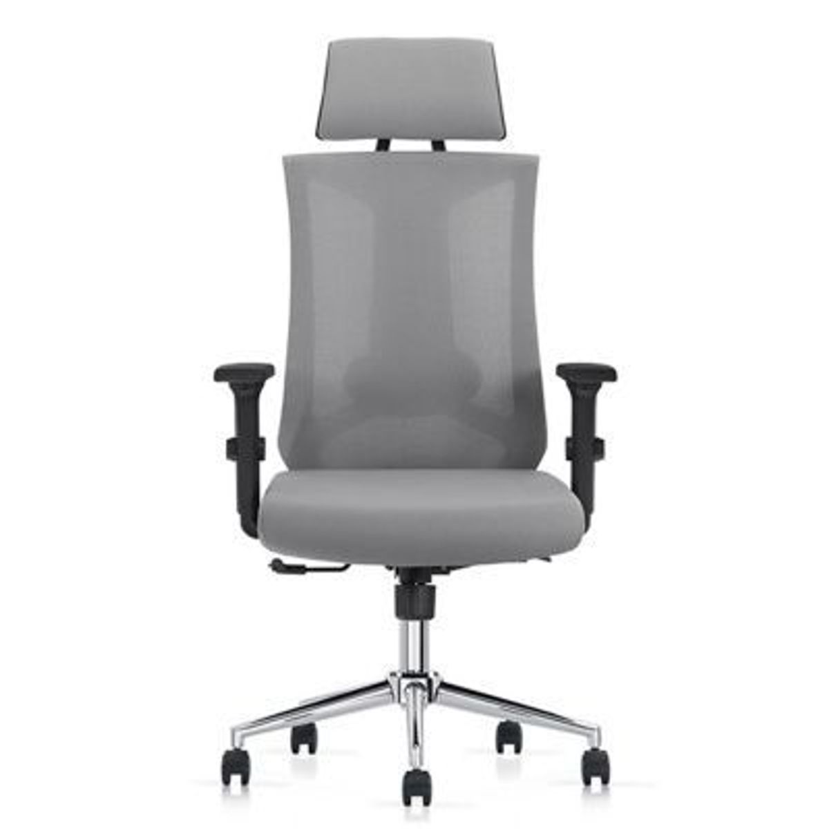 DECORPLAS - Silla Giratoria Ergonomica Dallas Grey _  Decorplas