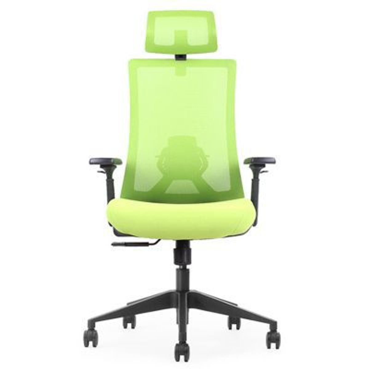 DECORPLAS - Silla Giratoria Ergonomica Atenas Green  Decorplas