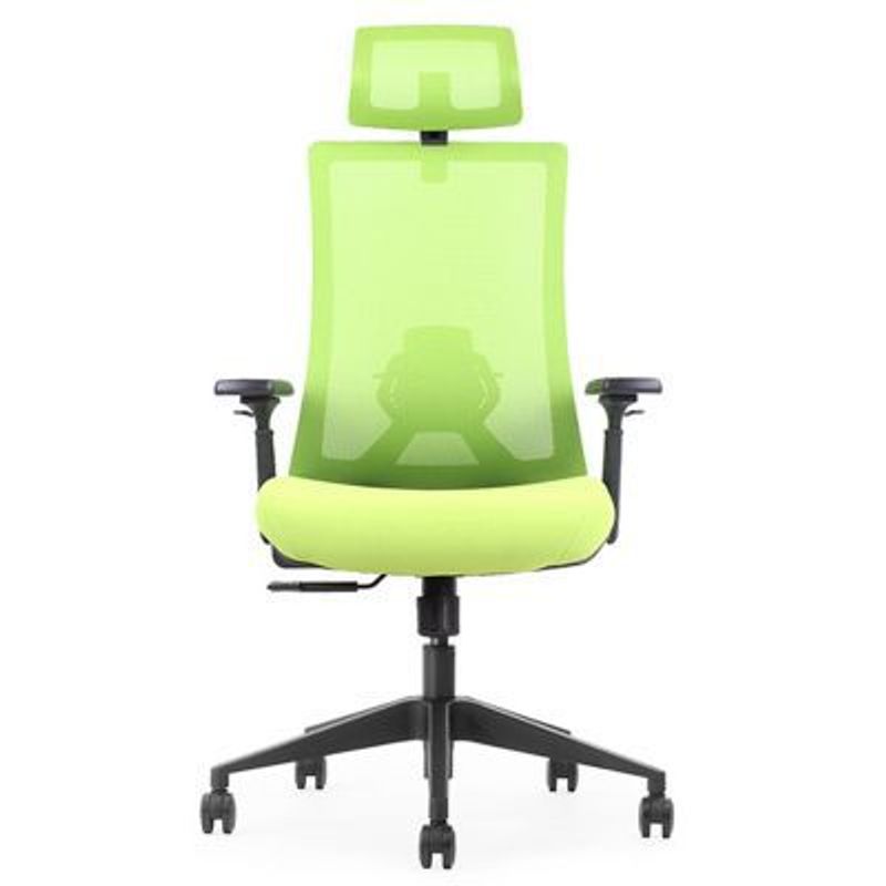 DECORPLAS - Silla Giratoria Ergonomica Atenas Green  Decorplas