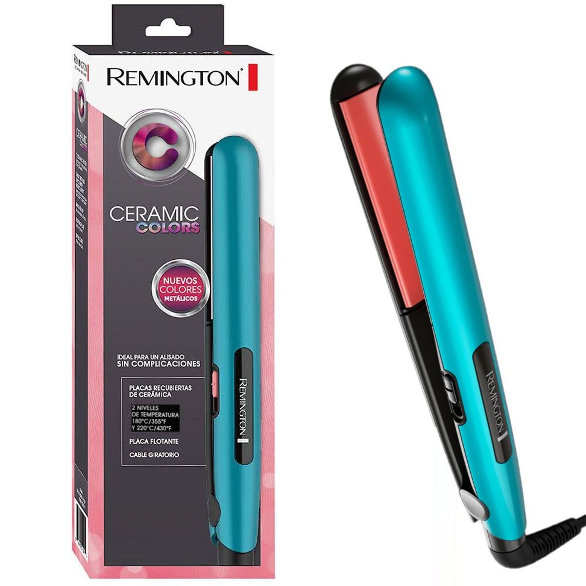 REMINGTON - Plancha De Cabello Remington Cerámica