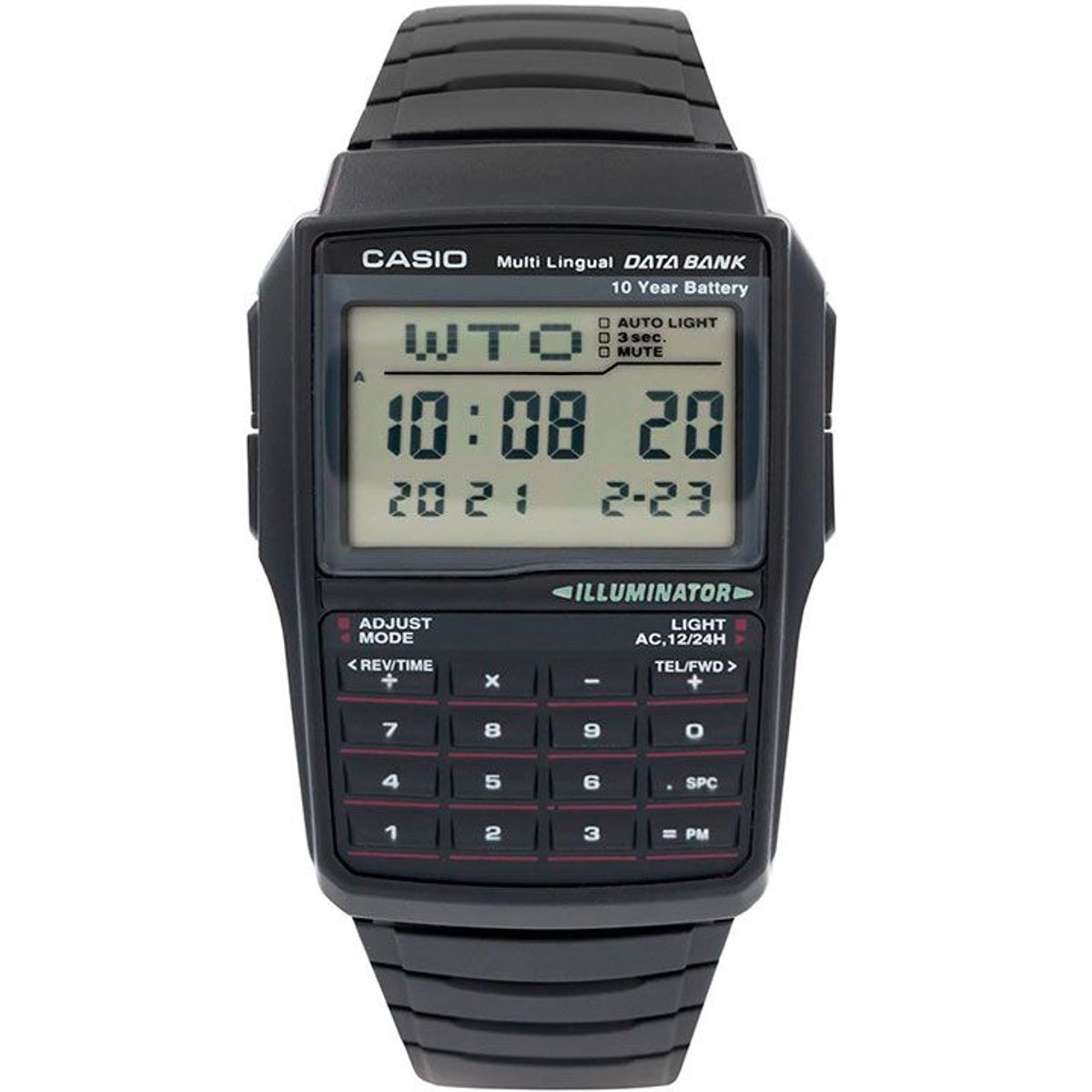CASIO - Reloj Casio Data Bank DBC-32-1A Hombre