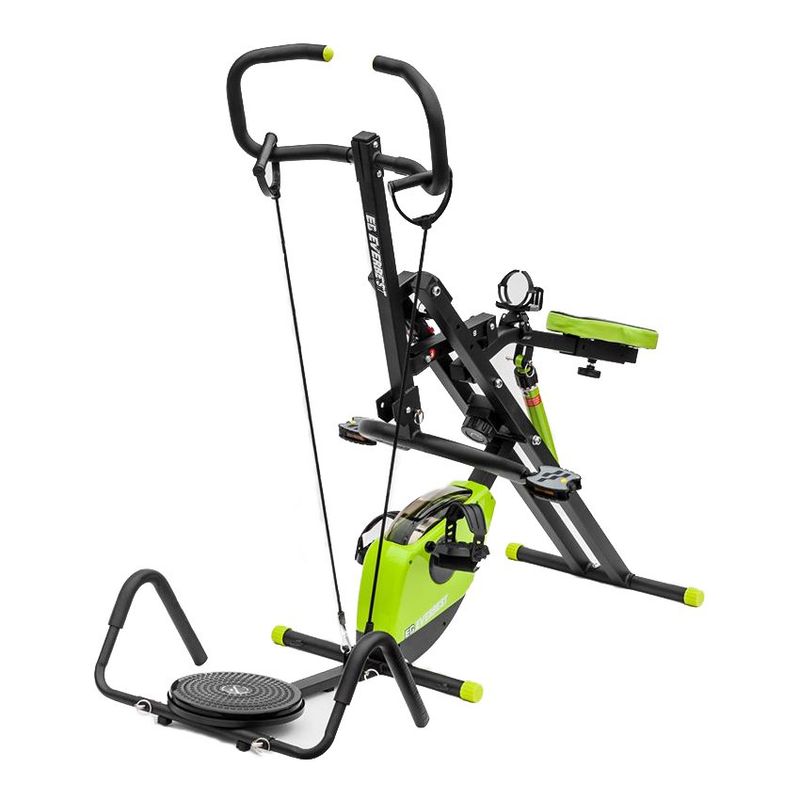 GENERICO - Maquina abdominales  12 niveles + disco twister giratorio