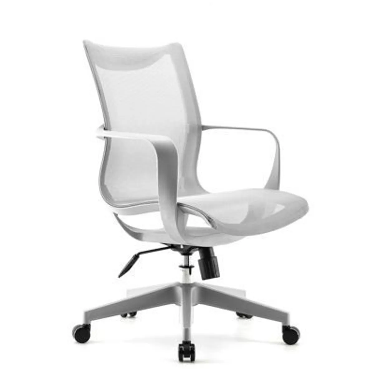 DECORPLAS - Silla Giratoria Ejecutiva Amsterdam Colors Grey  Decorplas
