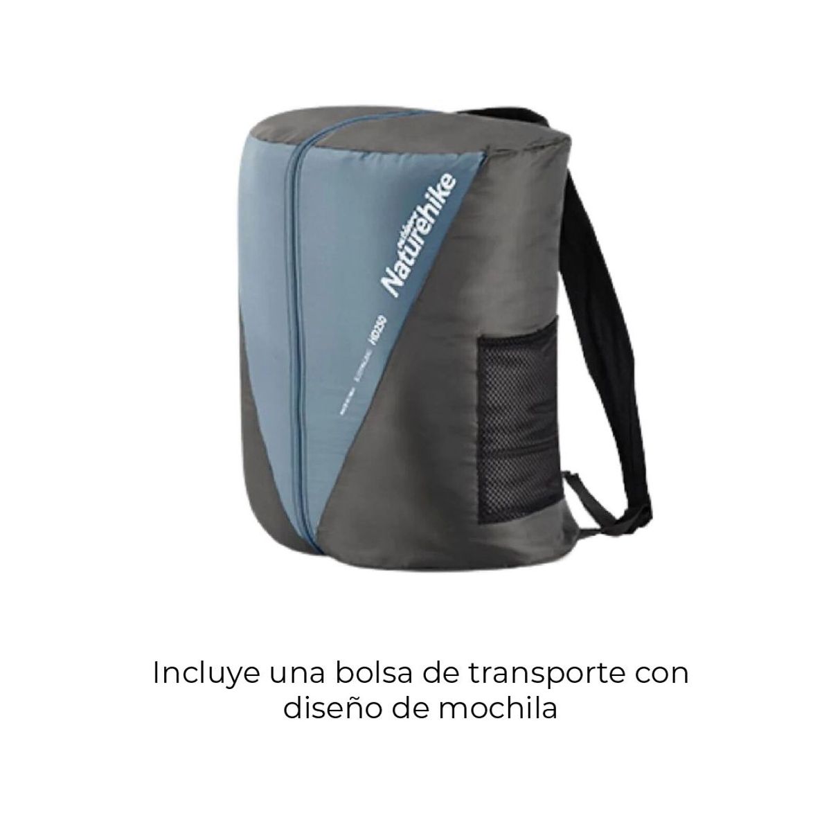 NATUREHIKE - Sleeping bag doble con almohadas HD250 15°10° Naturehike