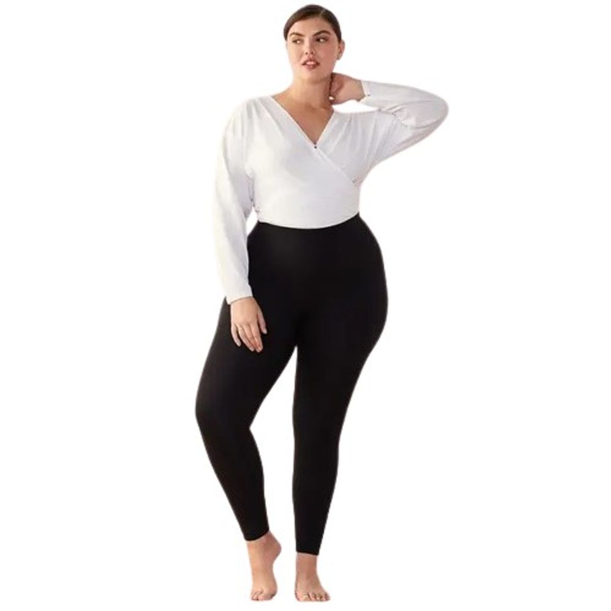 OEM - LEGGINS A LA CINTURA CALENTADOR MICROPOLAR TALLA L-XXL PLUS MINA VIAJE