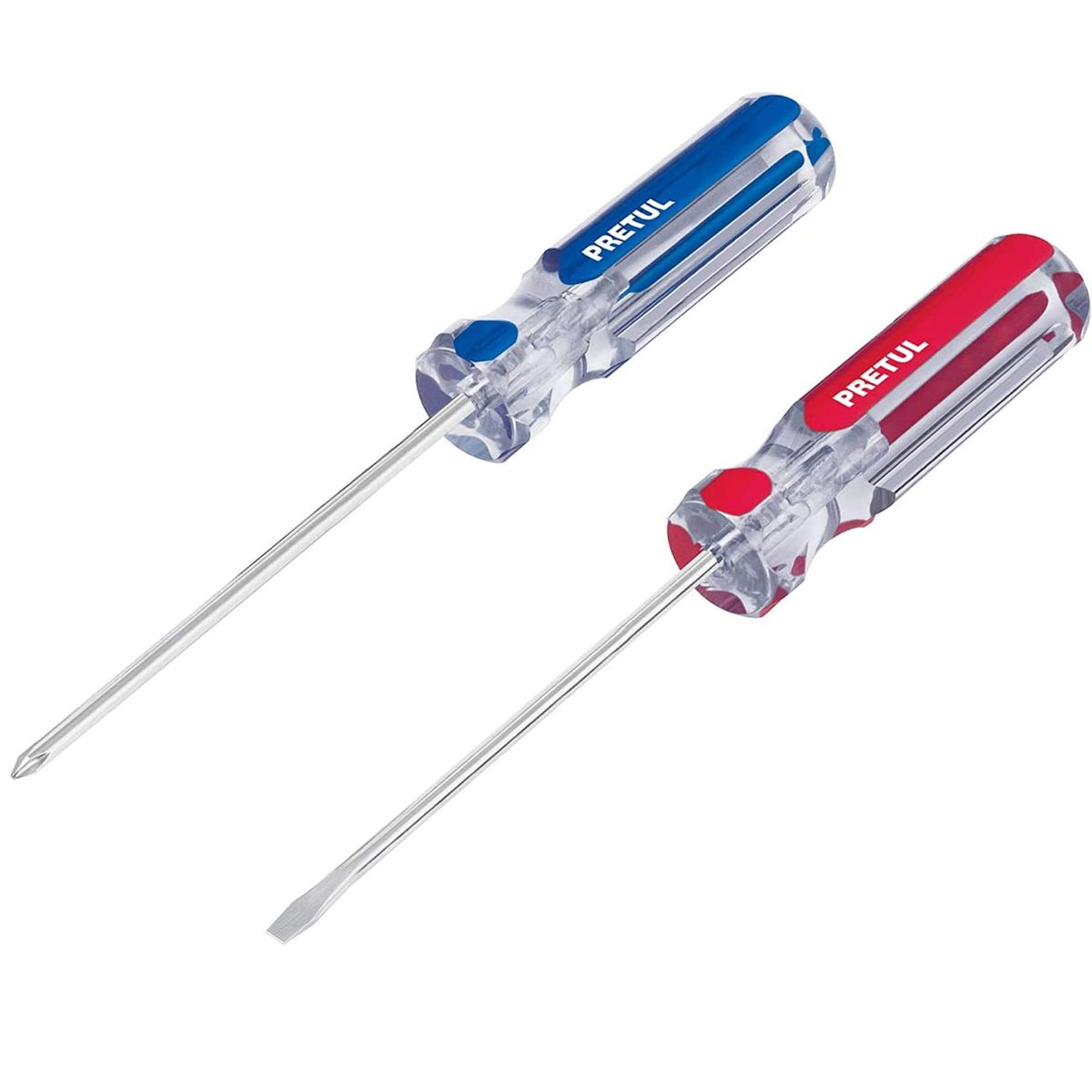 PRETUL - Desarmadores estrella y plana 14 x 4 pretul