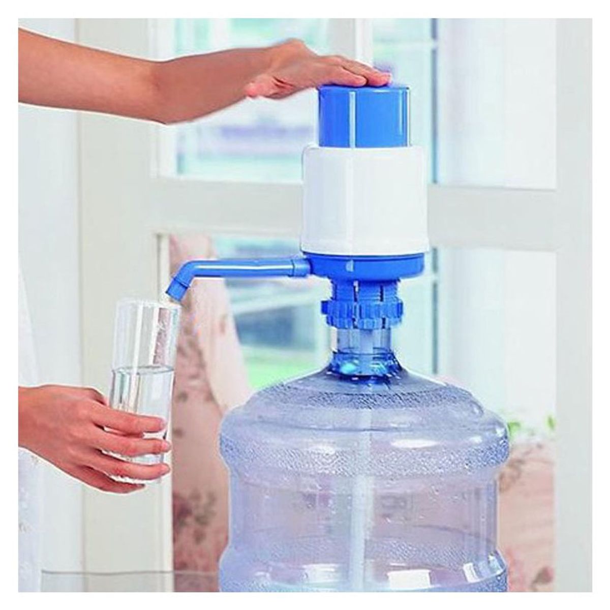 GENERICO - Bomba de agua manual hogar oficina dispensador de agua para bidones