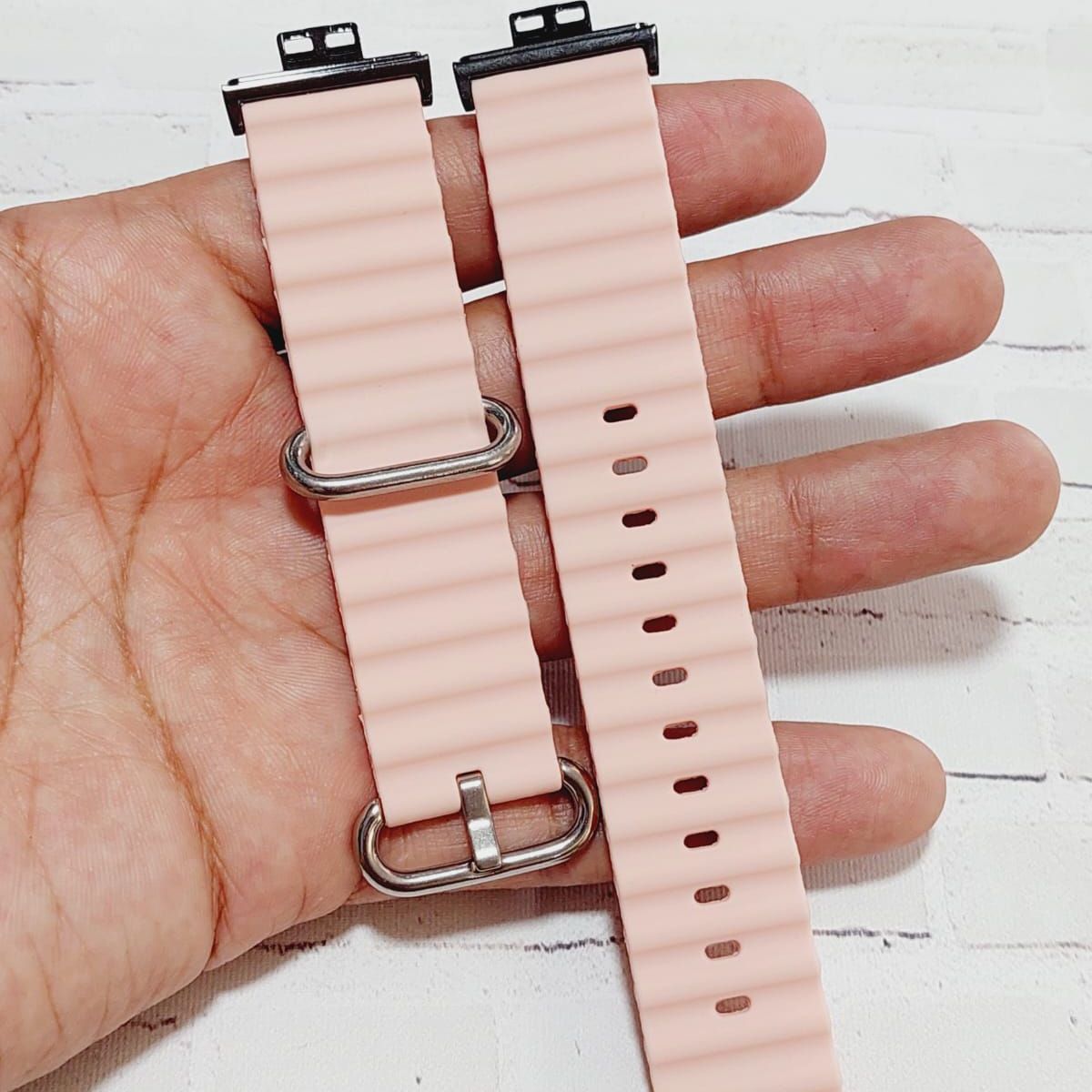 GENERICO - Correa Silicona Ocean para HUAWEI WATCH FIT - Rosa