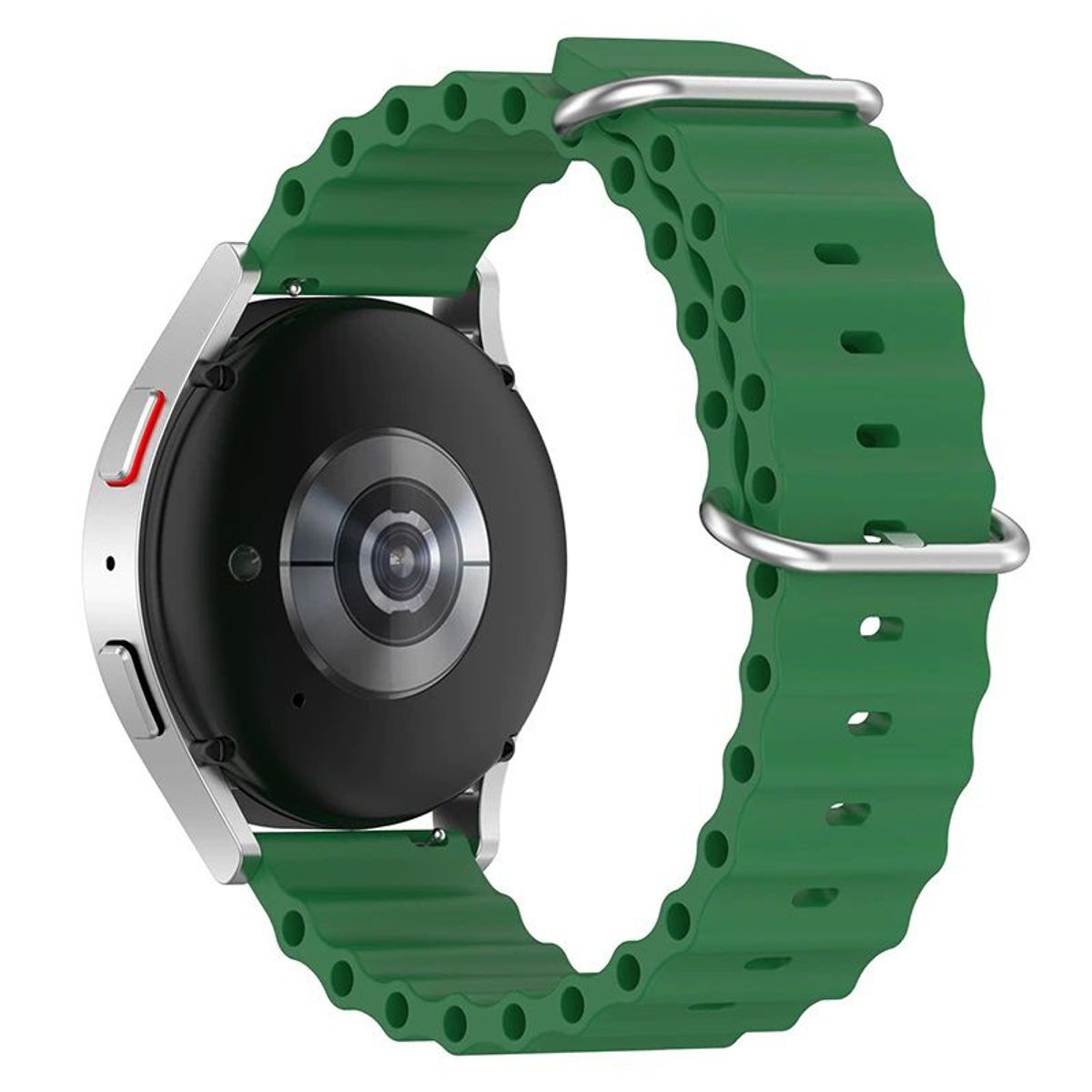 GENERICO - Correa Silicona Ocean para HUAWEI WATCH FIT - Verde