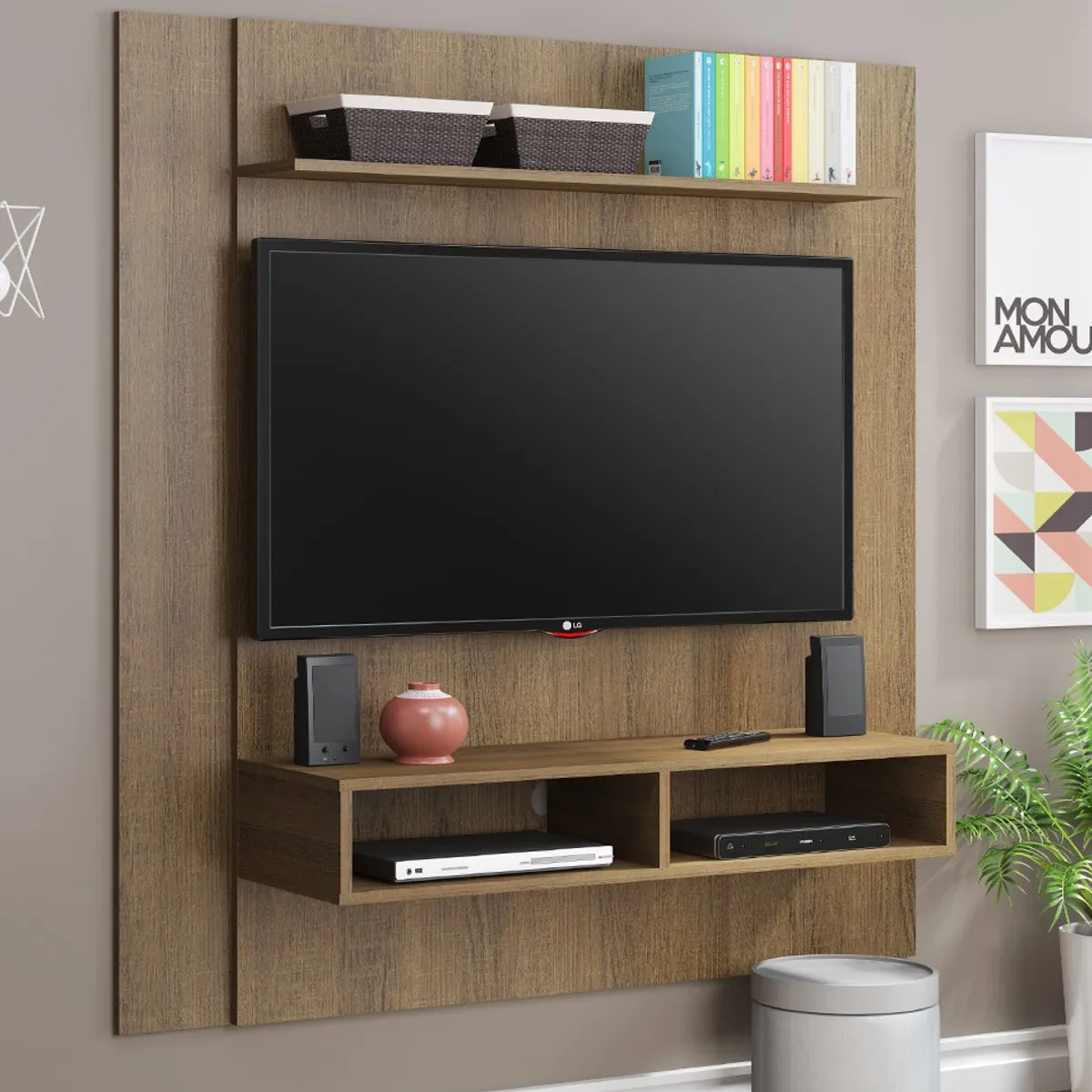 MADESA - Centro de Entretenimiento Panel para TV Arizona Hasta 55 Pulgadas